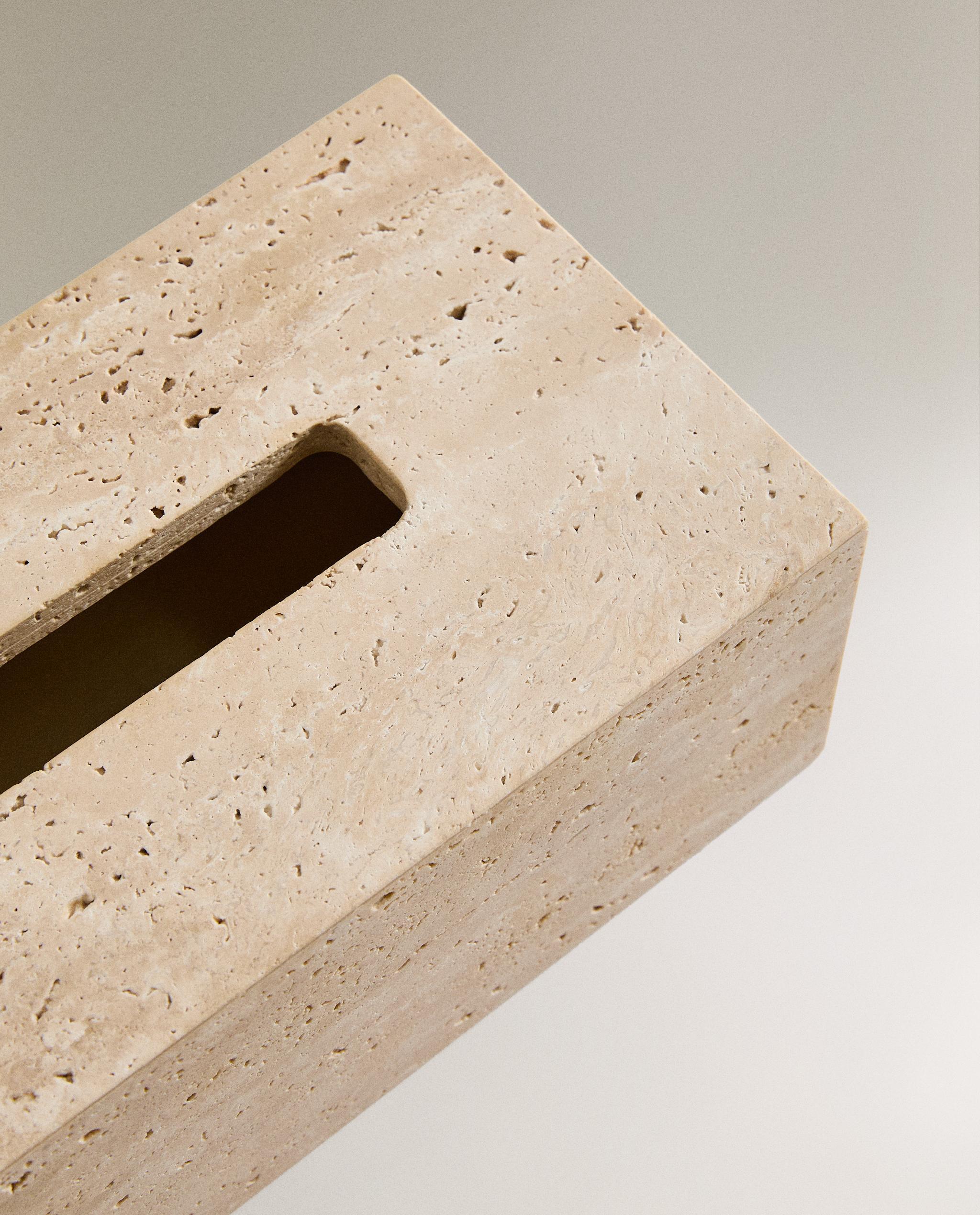 BEIGE MARBLE TISSUE BOX product thumbnail 7