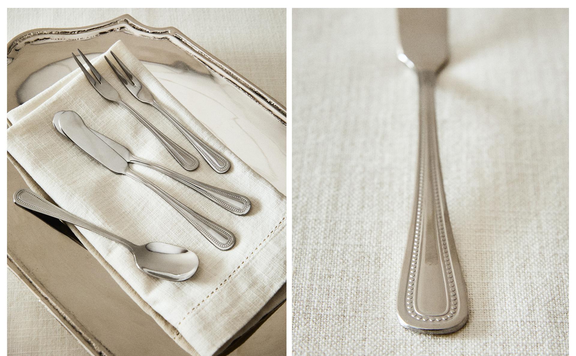 6-PIECE STEEL DESSERT CUTLERY SET 6-PIECE STEEL DESSERT CUTLERY SET