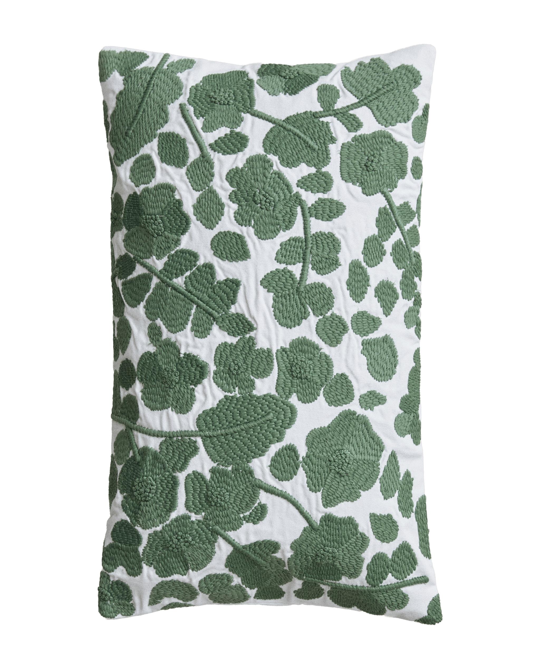 EMBROIDERED FLOWER CUSHION COVER product thumbnail 13