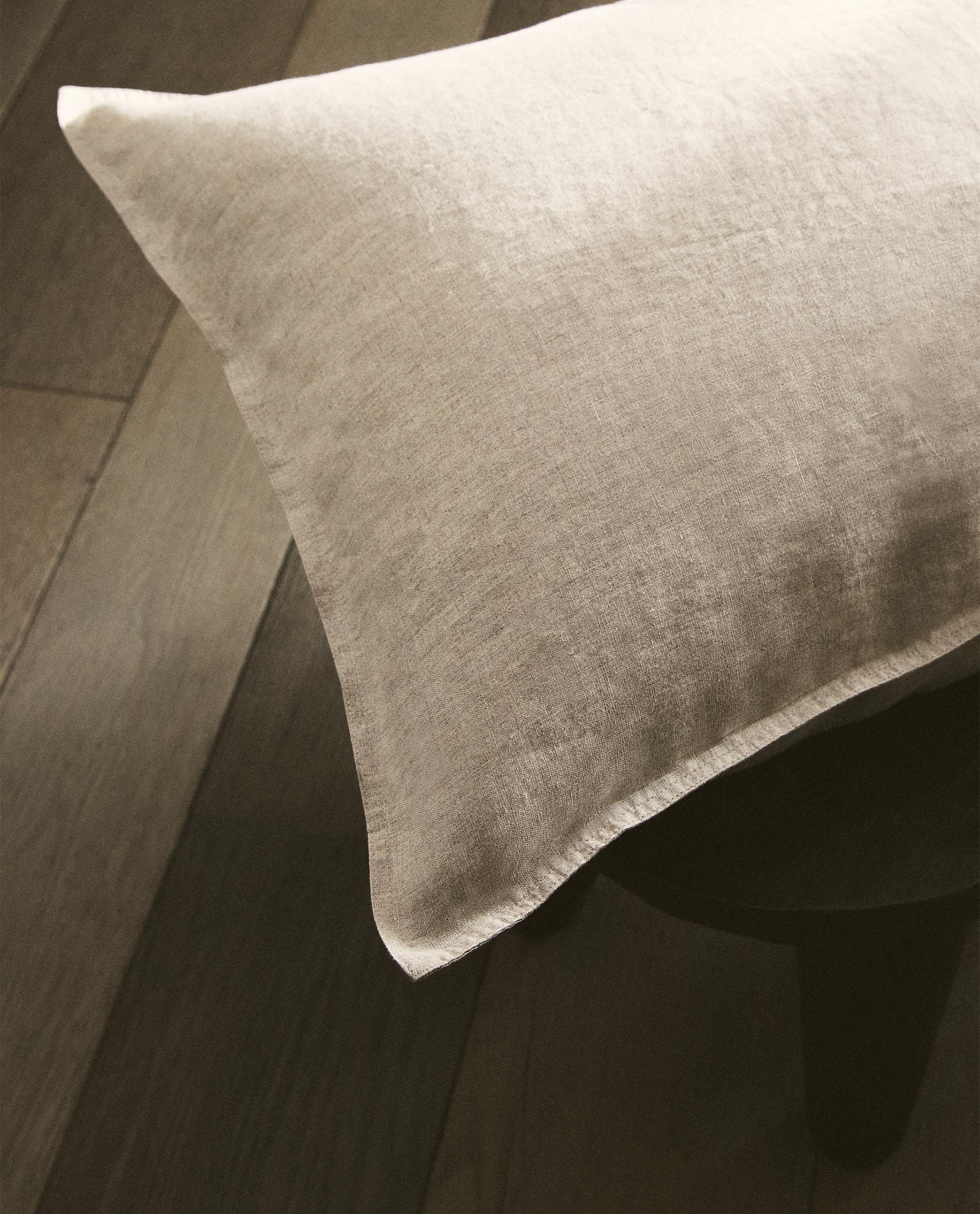 【新品】zarahome リネン　フラットシーツ 240cm×280cm リネンフラットシーツ | Zara Home 日本/Japan