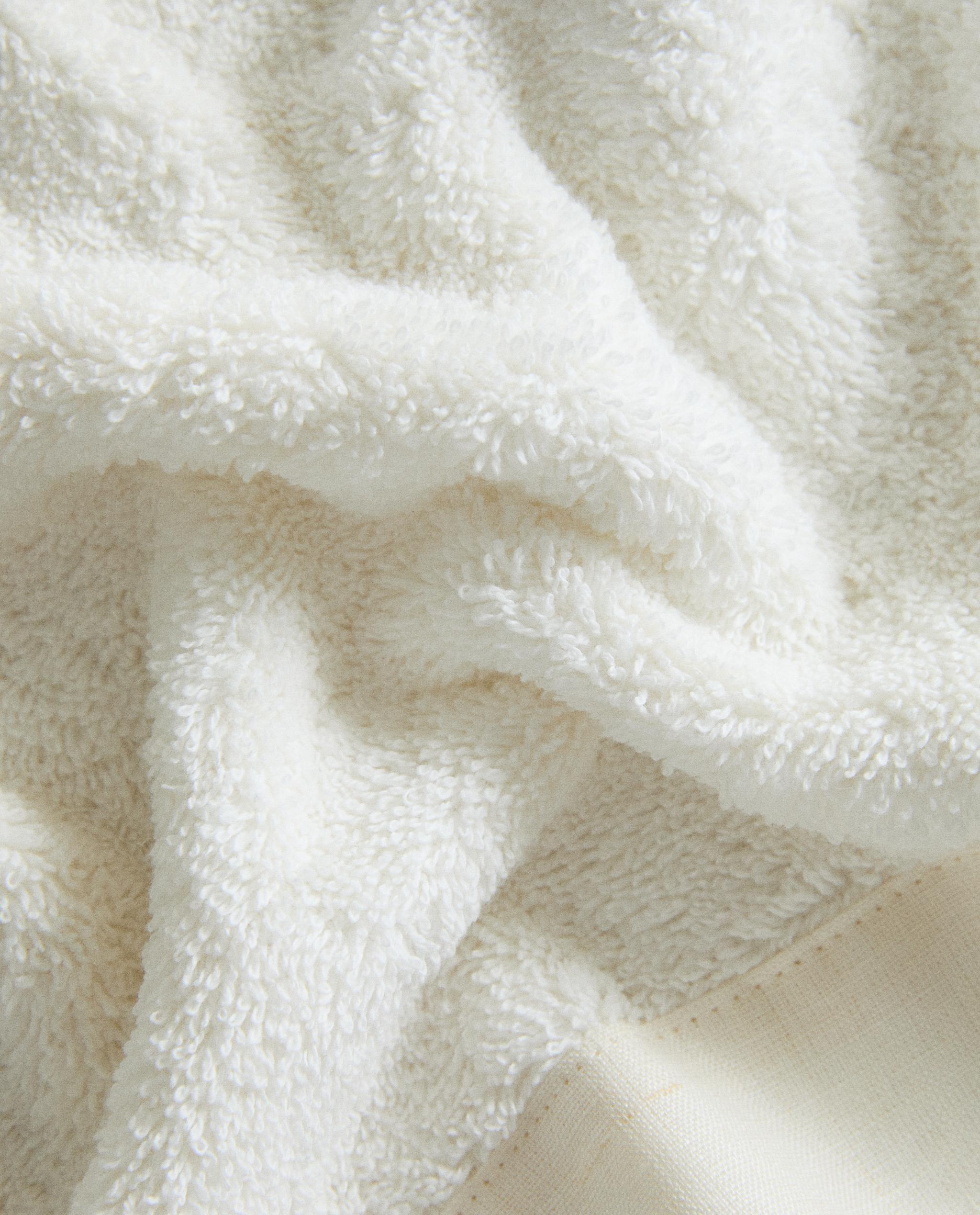 BATH TOWEL WITH LINEN BORDER product thumbnail 2
