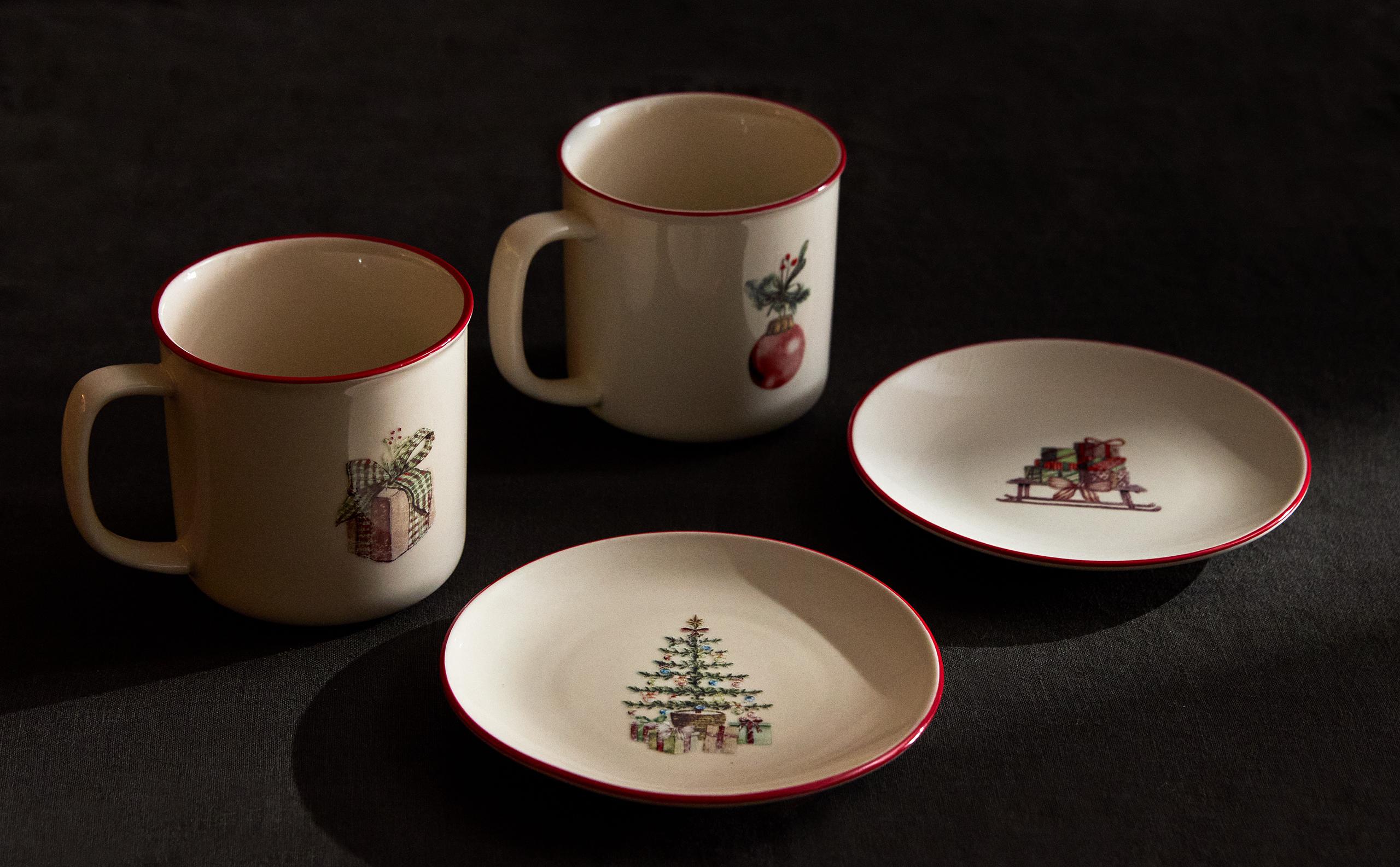 CHRISTMAS PORCELAIN TABLEWARE