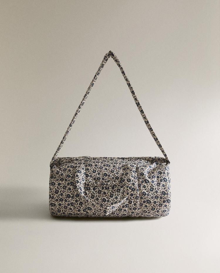 FLORAL COTTON MATERNITY BAG FLORAL COTTON MATERNITY BAG