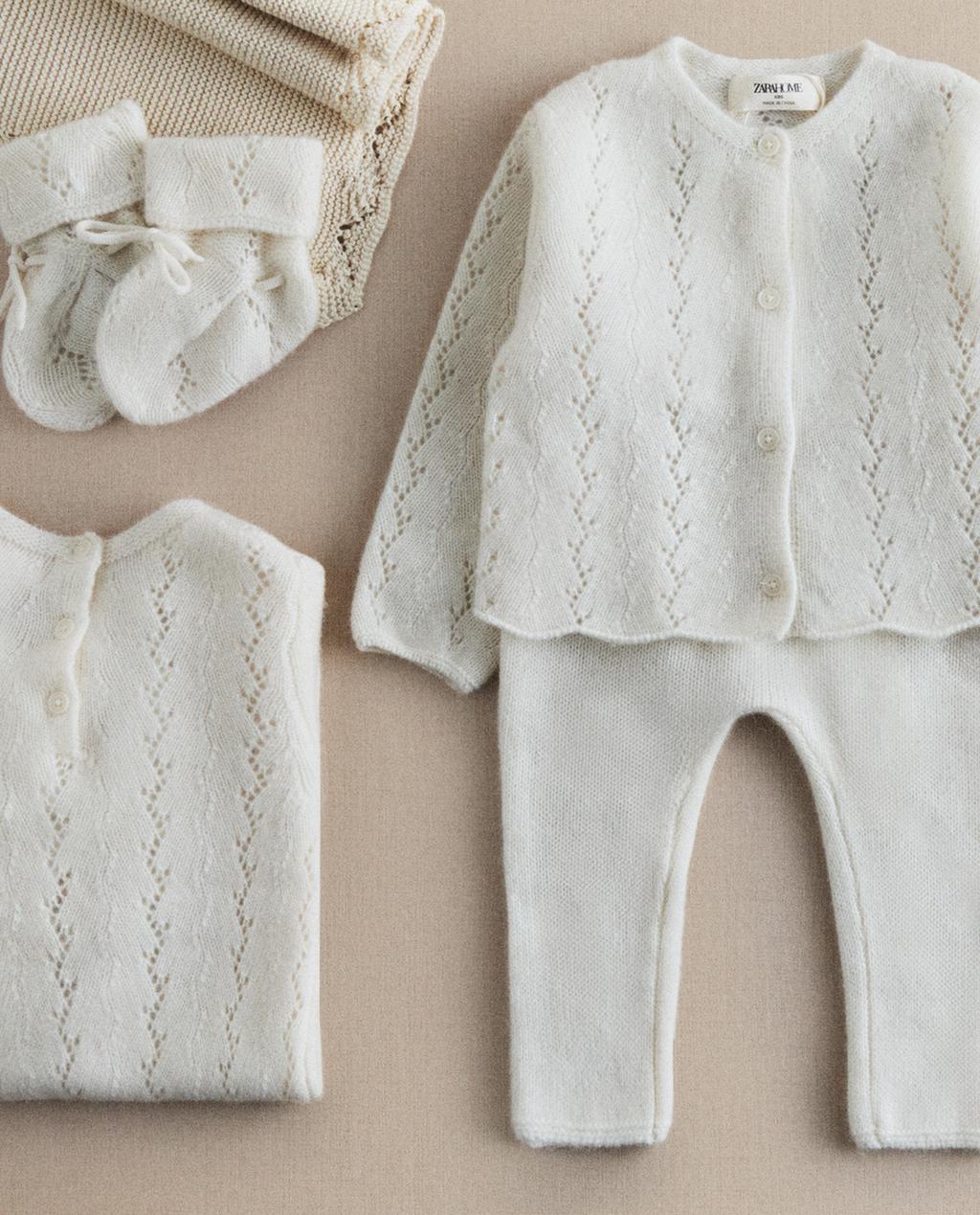 COMPLETO NEONATO IN CASHMERE