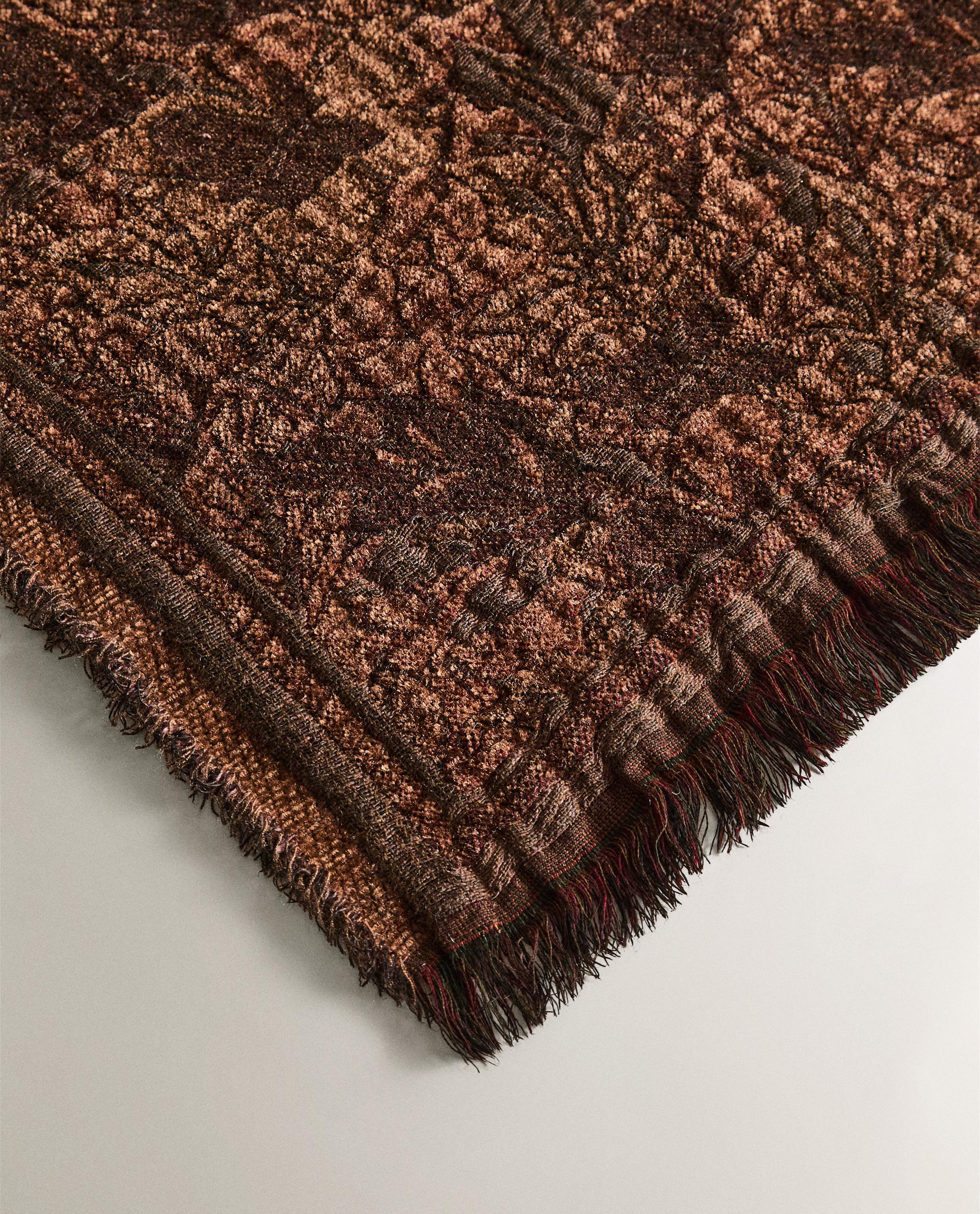 ジャカード シェニール ブランケット | Zara Home 日本/Japan