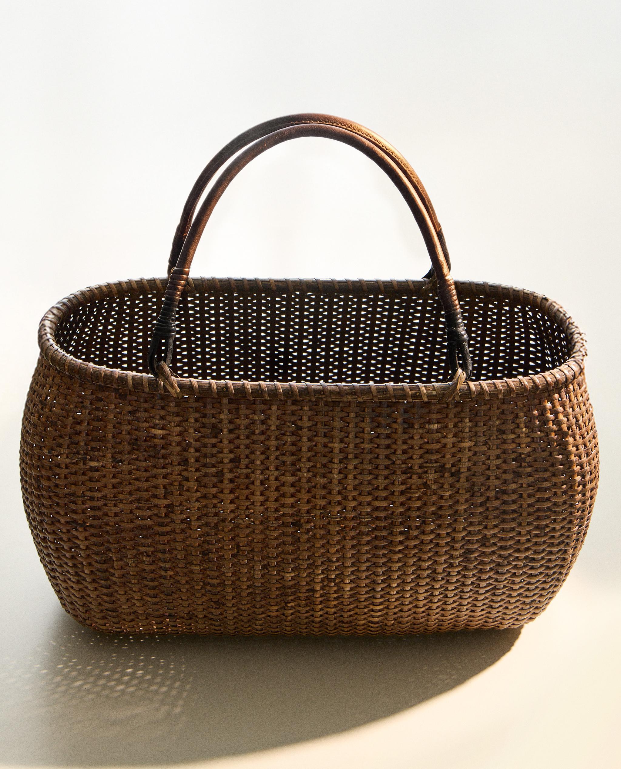 RATTAN AND BAMBOO BASKET product thumbnail 9