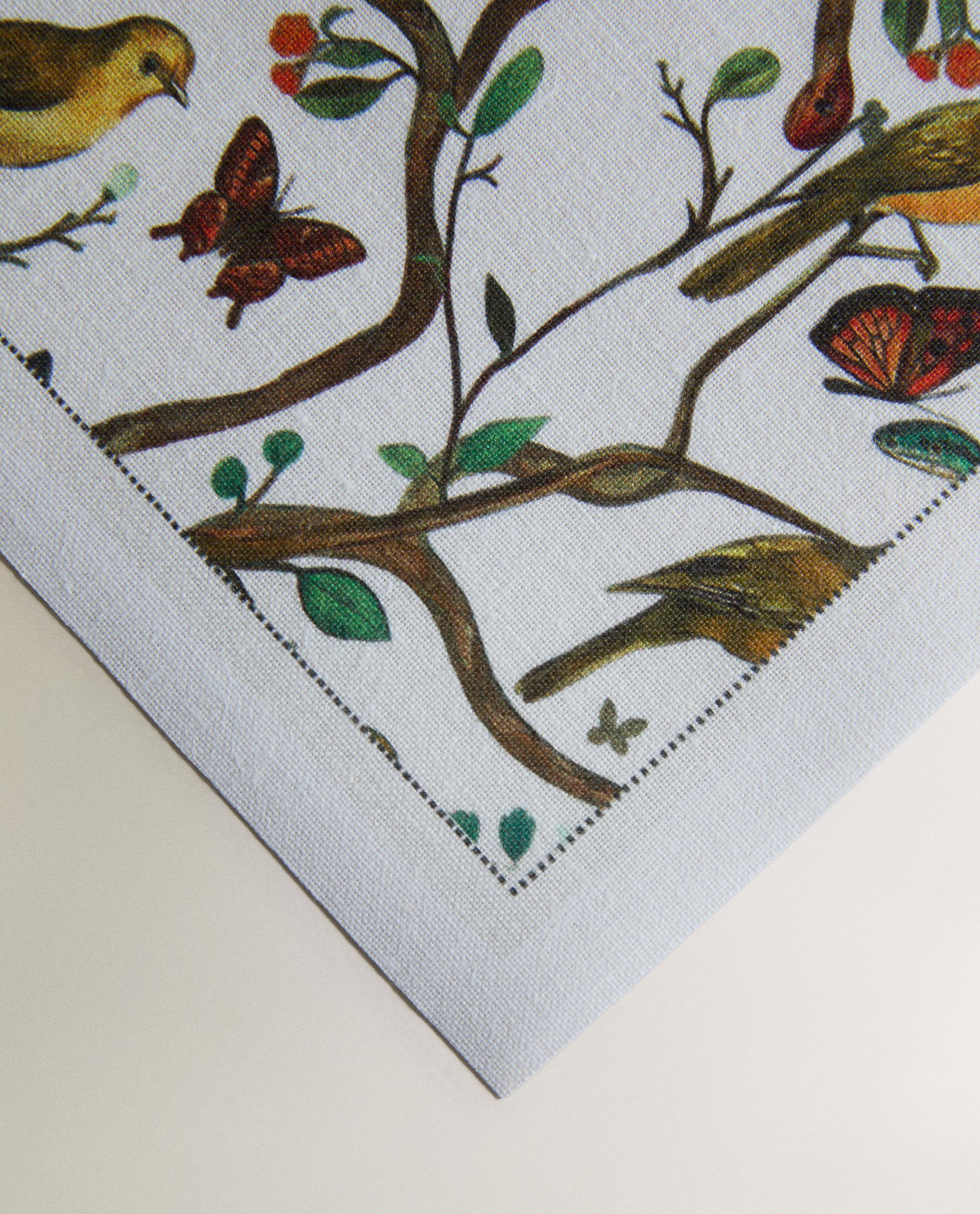 PACK OF BIRD PRINT NAPKINS (PACK OF 20) | MARISA BERENSON product thumbnail 7