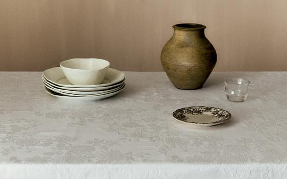 ジャカードコットンテーブルクロス