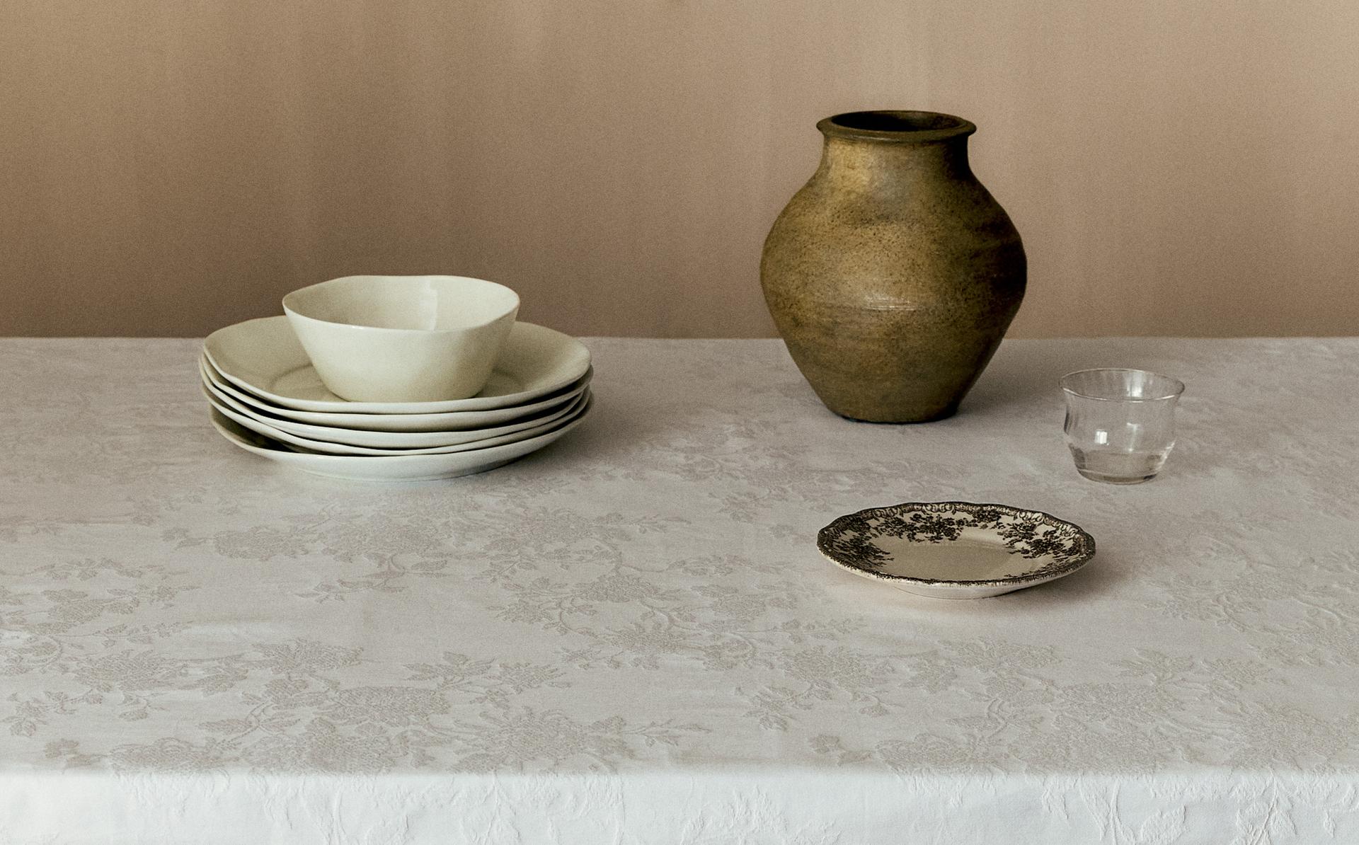 COTTON JACQUARD TABLECLOTH COTTON JACQUARD TABLECLOTH