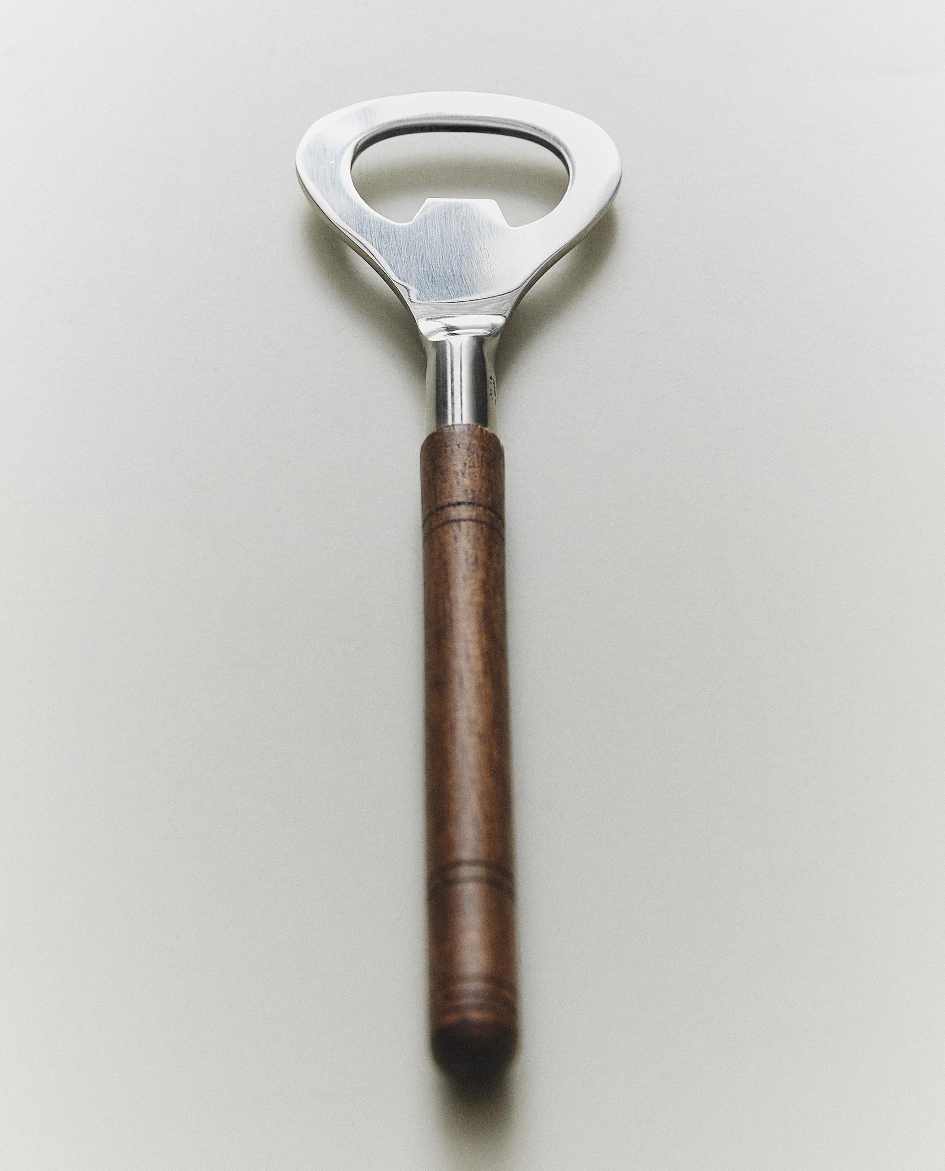 BOTTLE OPENER WITH MANGO WOOD HANDLE BOTTLE OPENER WITH MANGO WOOD HANDLE