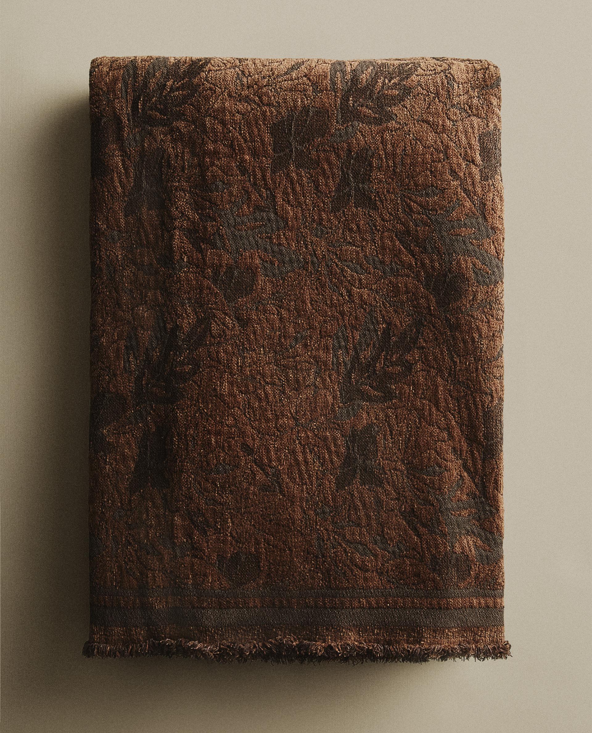 MANTA DE CHENILLE JACQUARD MANTA DE CHENILLE JACQUARD