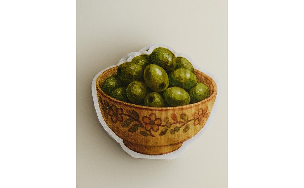 PACK OF OLIVE PAPER NAPKINS (PACK OF 20)