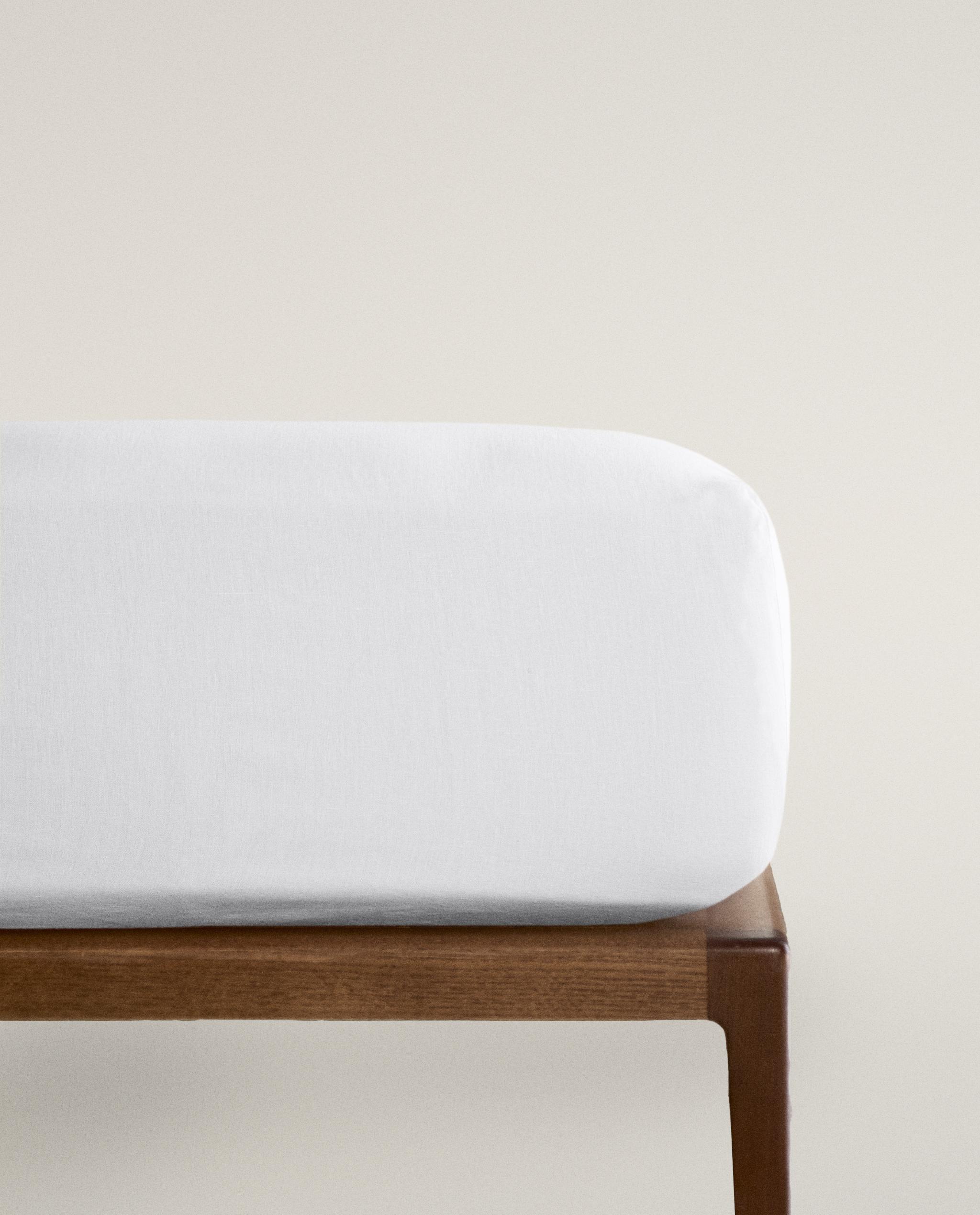 LINEN FITTED SHEET | 30 CM HIGH (235 GXM²) product thumbnail 8