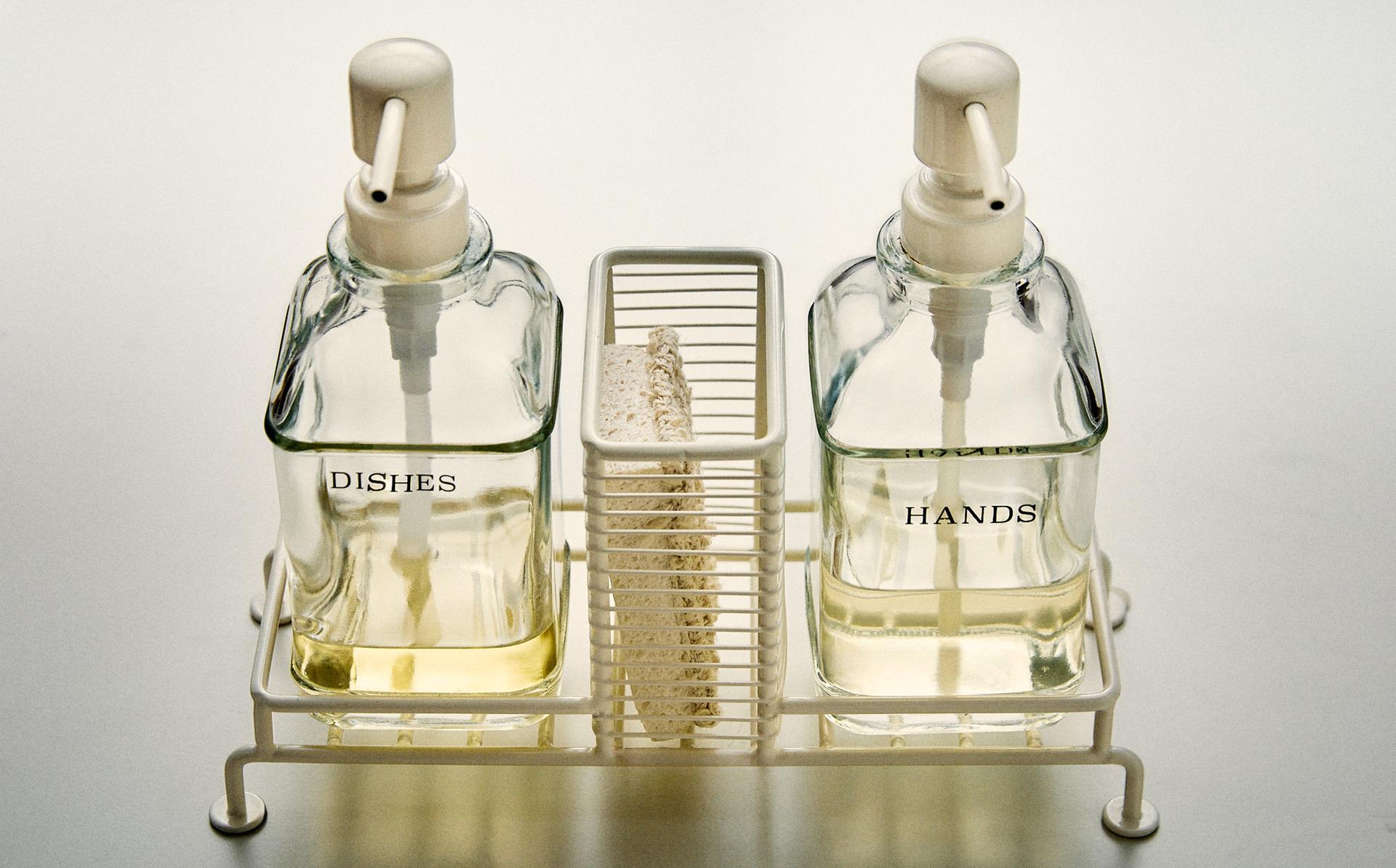 DOUBLE KITCHEN DISPENSER WITH STAND DOUBLE KITCHEN DISPENSER WITH STAND