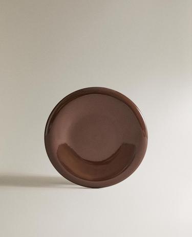 ENAMELLED STONEWARE DESSERT PLATE ENAMELLED STONEWARE DESSERT PLATE
