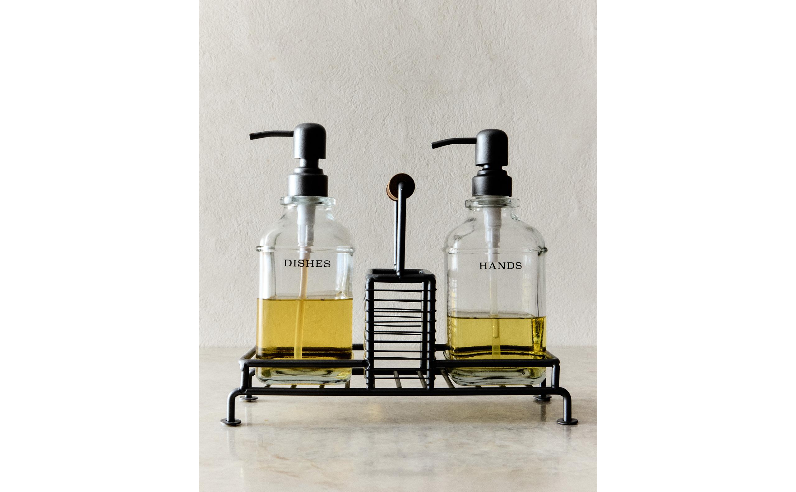 COCINA DOSIFICADOR DOBLE Y SOPORTE - HANDS & DISHES