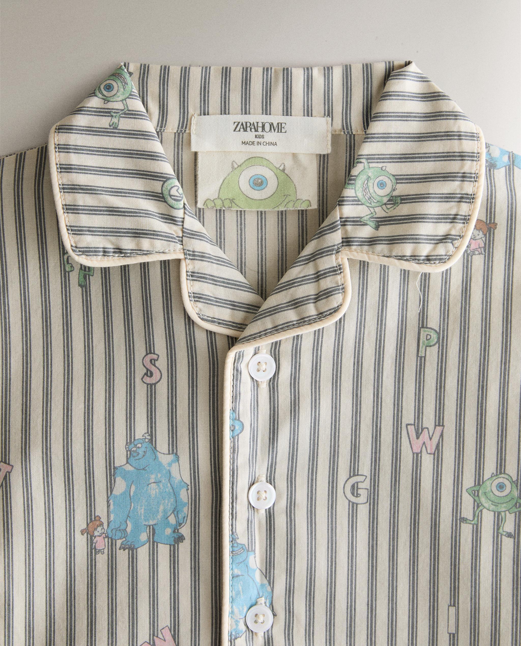 KIDS’ MONSTERS, INC. ©DISNEY/PIXAR POPLIN PYJAMAS product thumbnail 3
