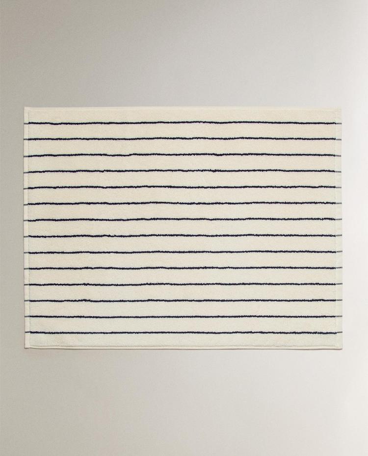 COLOURED STRIPE BATH MAT COLOURED STRIPE BATH MAT