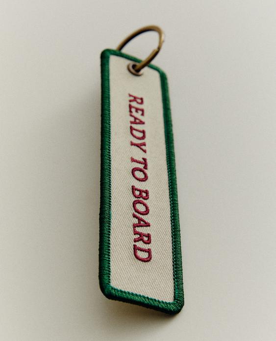 CANVAS TRAVEL KEY RING CANVAS TRAVEL KEY RING