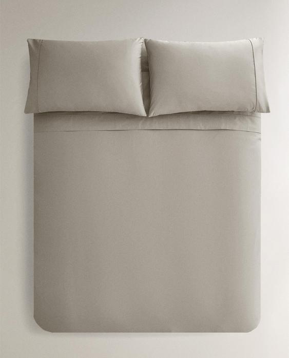 PERCALE DUVET COVER (300 THREAD COUNT)