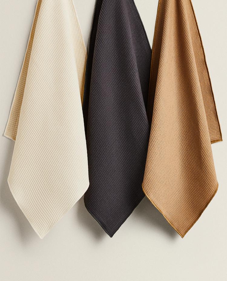 PACK PAÑO COCINA WAFFLE (PACK DE 3)