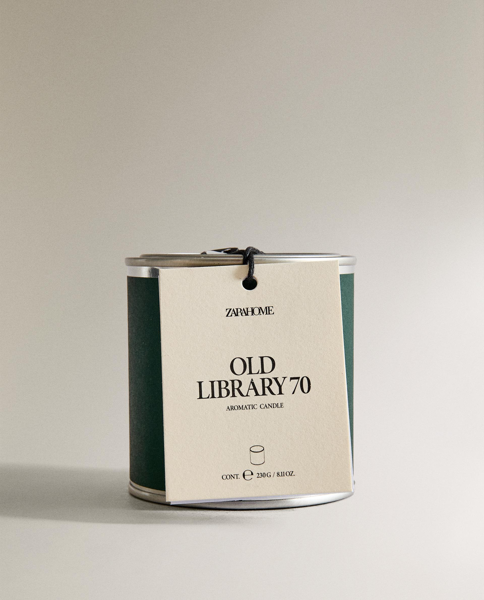 (230 G) VELA AROMÁTICA OLD LIBRARY 70