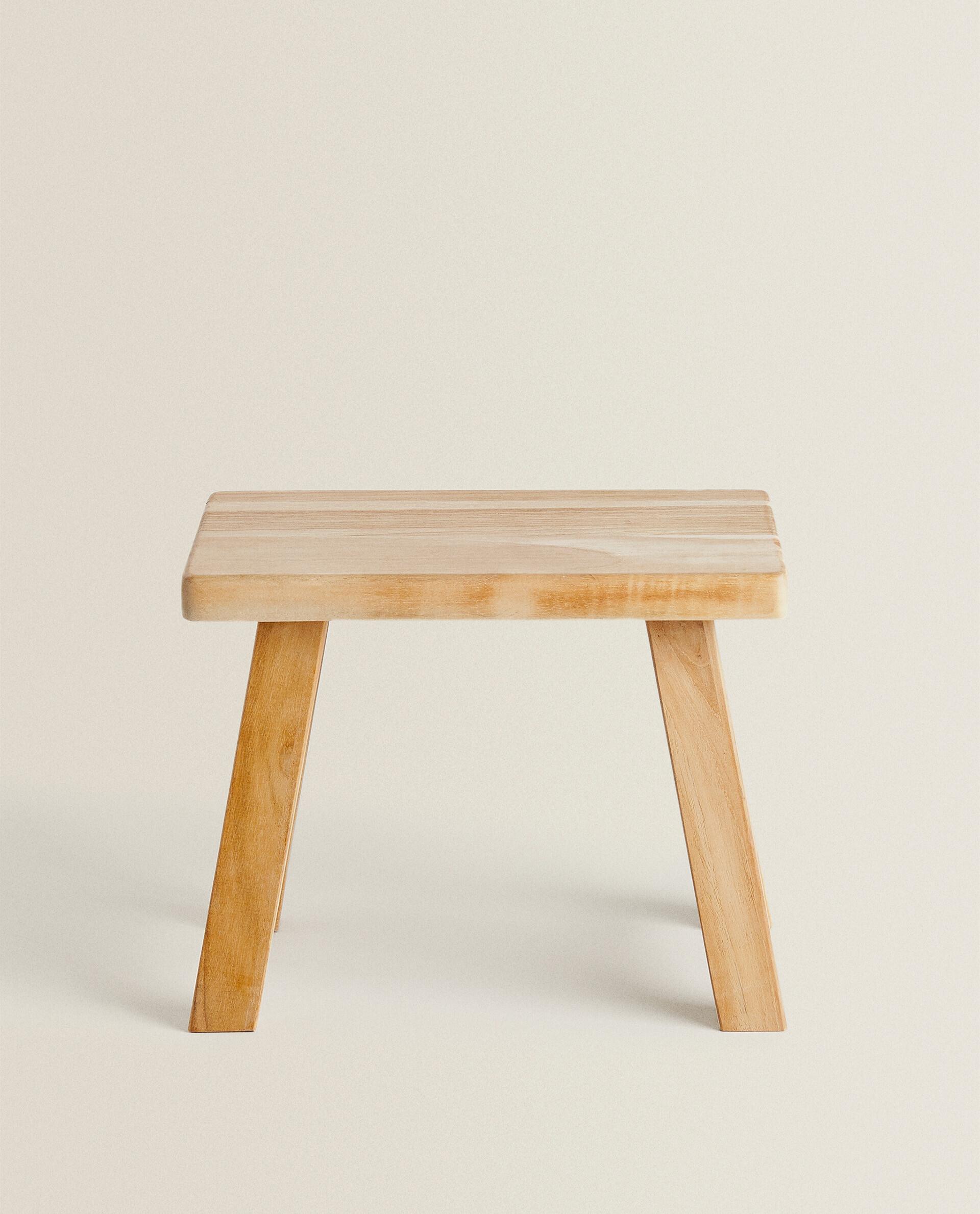 ウッド製小型スツール | Zara Home 日本/Japan