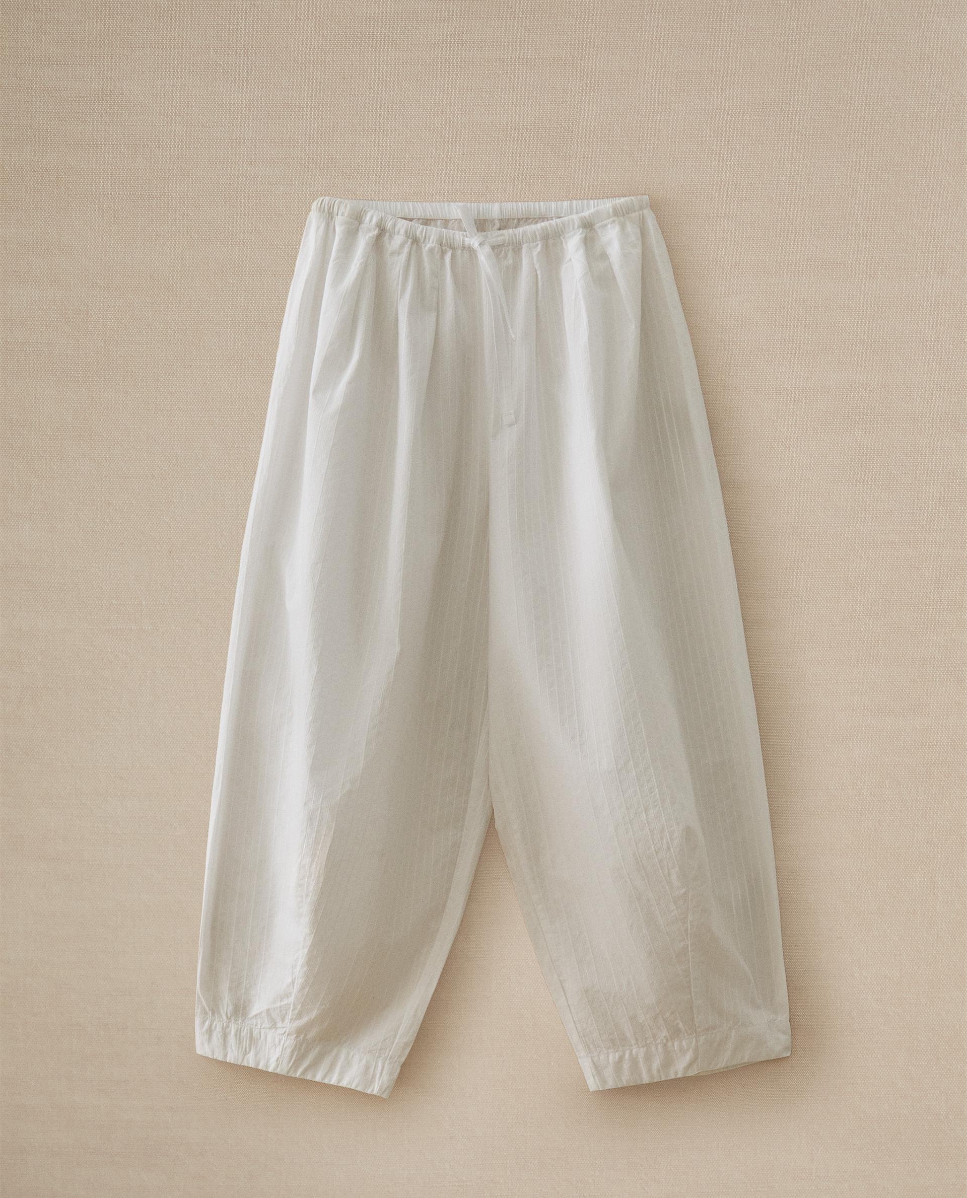 PANTALON LONG EN COTON PANTALON LONG EN COTON