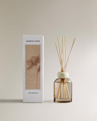 (120 ML) DIFUSOR DE AMBIENTE COM VARETAS JASMINE & MUSK