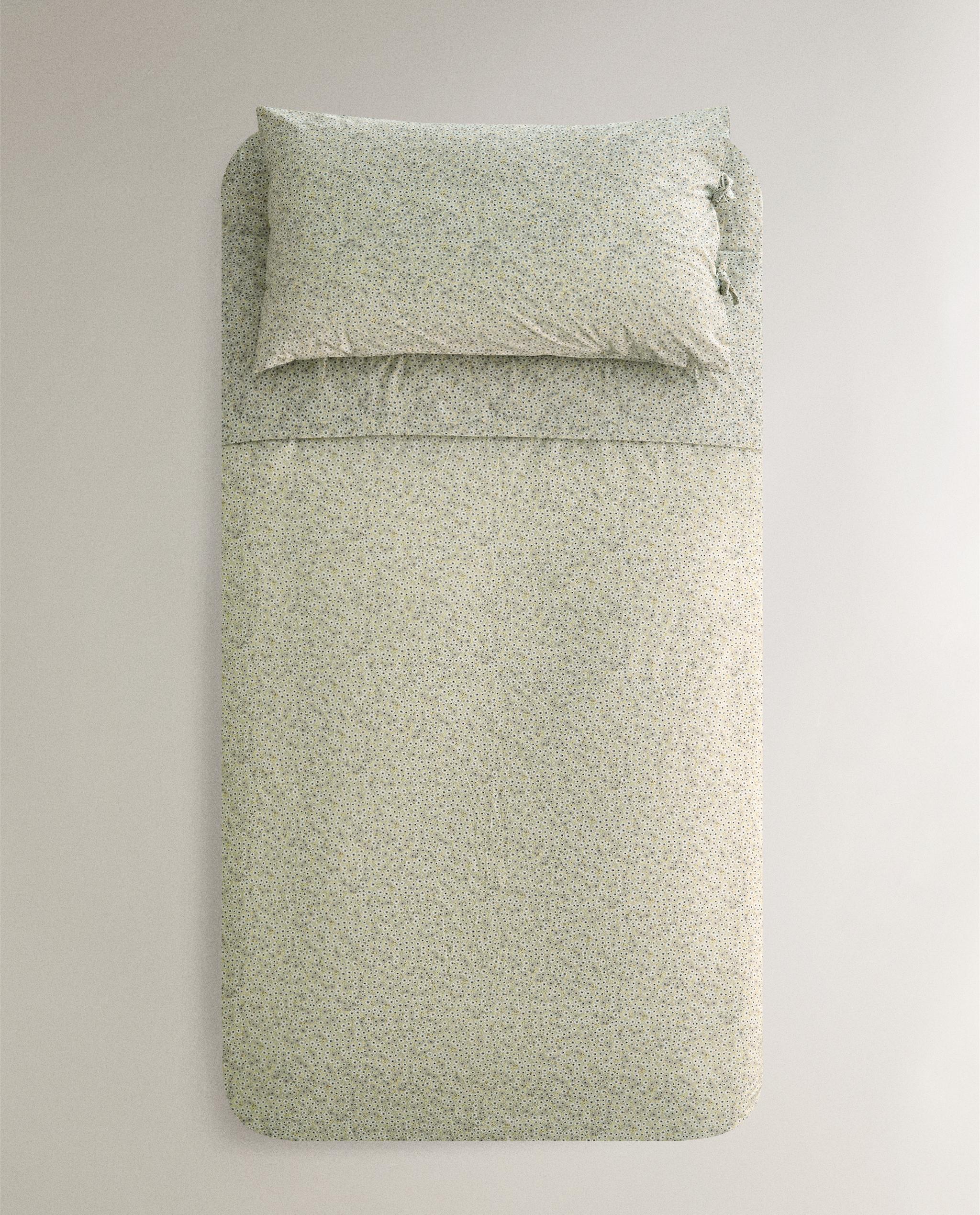 CHILDREN’S FLORAL PRINT DUVET COVER product thumbnail 4