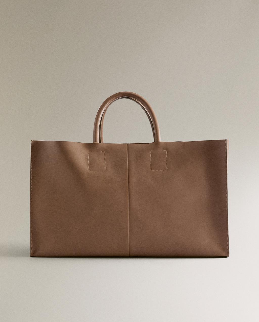 LEATHER TOTE BAG