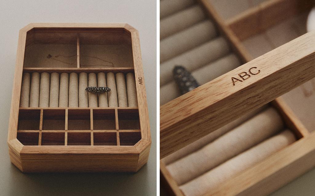 WOODEN JEWELLERY BOX WOODEN JEWELLERY BOX