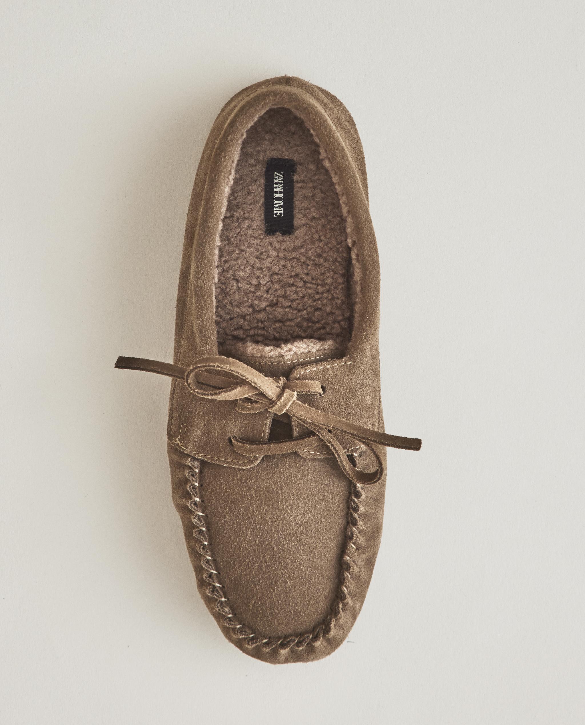 WARM LEATHER LOAFERS product thumbnail 9