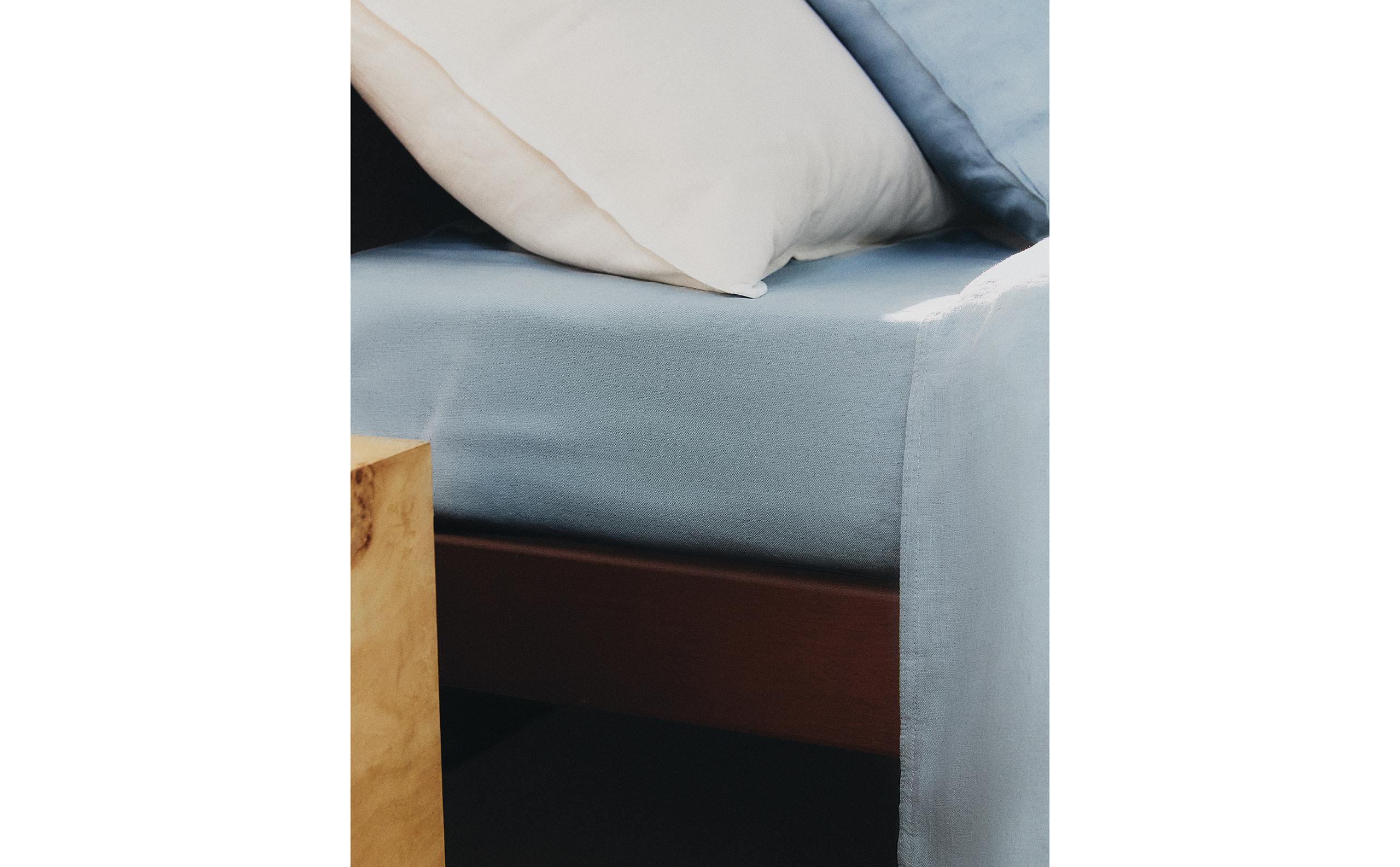 WASHED LINEN FITTED SHEET product thumbnail 6
