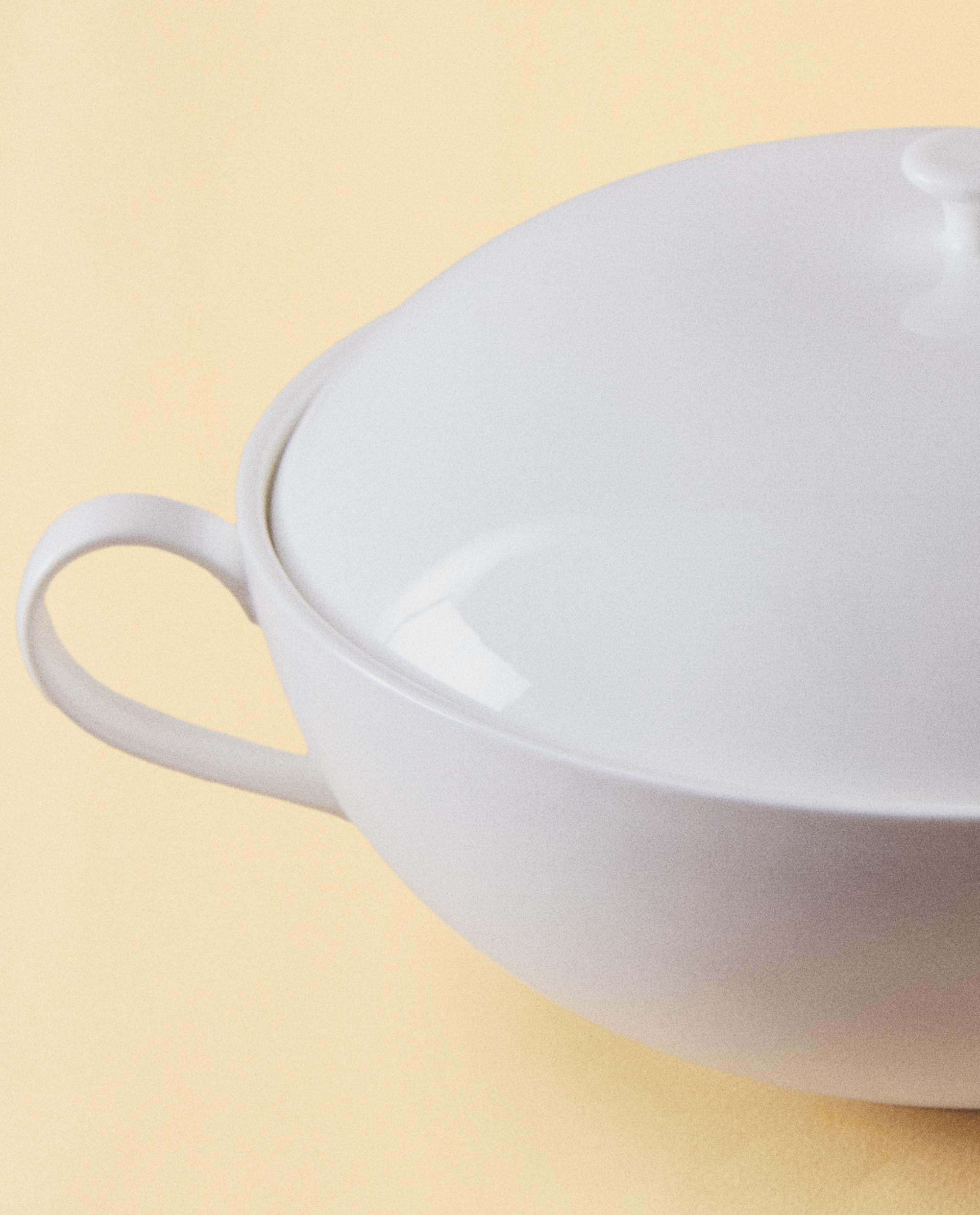 白磁　チャイナペインティング　スープチューリン 陶器 蓋付きボウル　35cm 白磁 チャイナペインティング スープチューリン 陶器 蓋付き