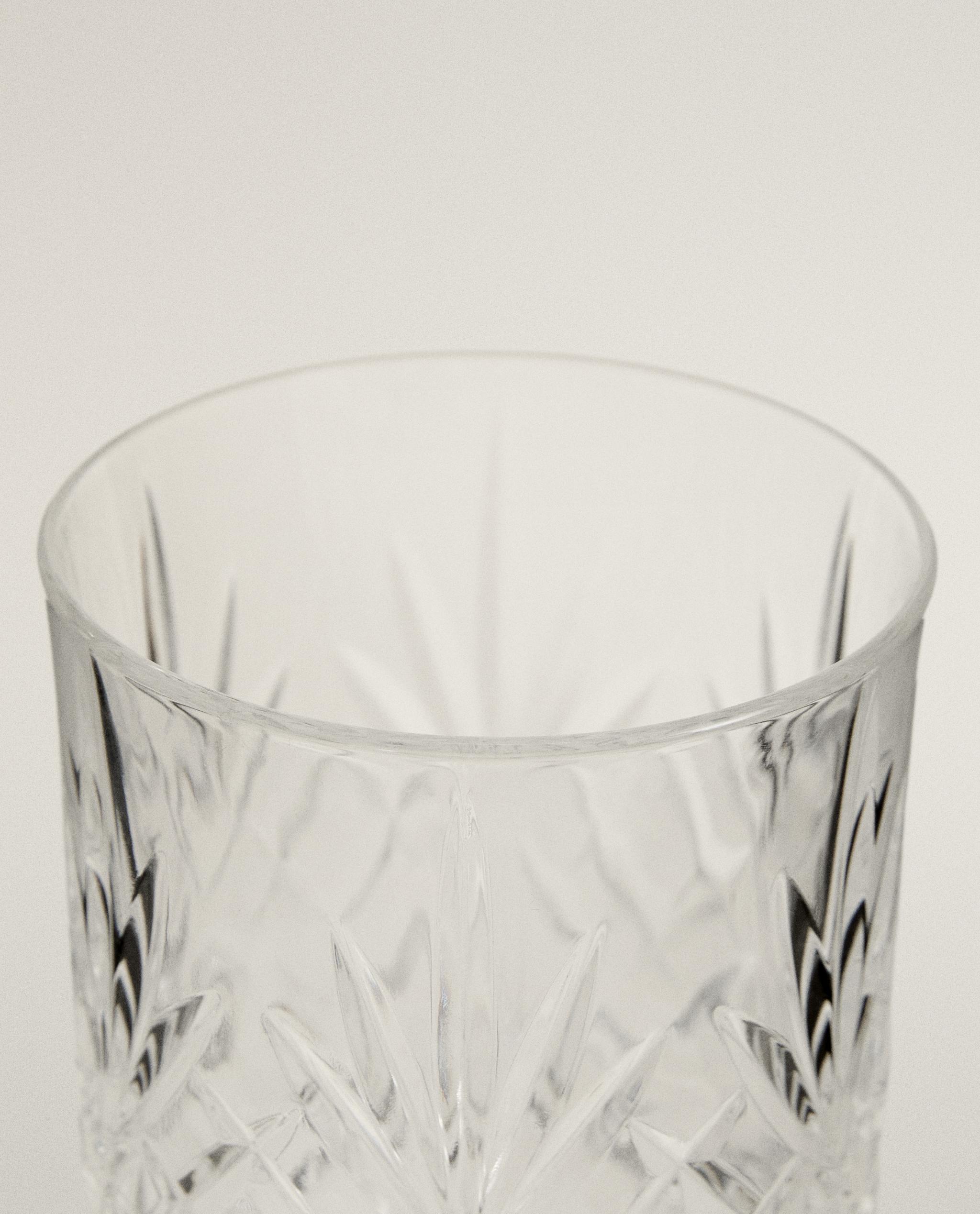 RAISED DESIGN CRYSTALLINE TUMBLER SET product thumbnail 6