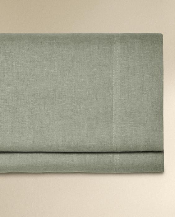 LENZUOLO DI SOPRA IN LINO SLAVATO (140 GxM²)