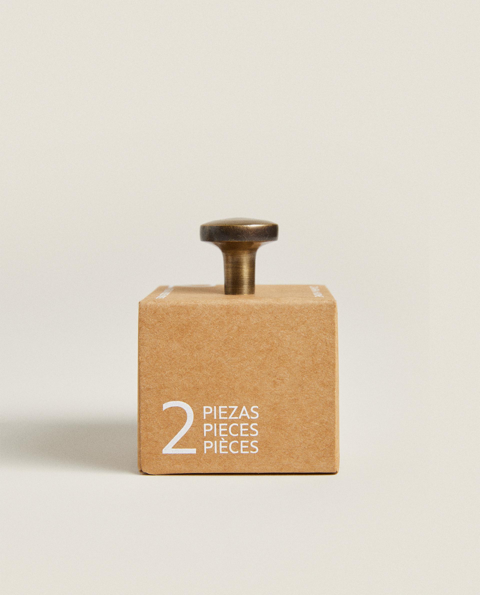 ラウンド ブラス ドアノブ （x 2 セット） | Zara Home 日本/Japan