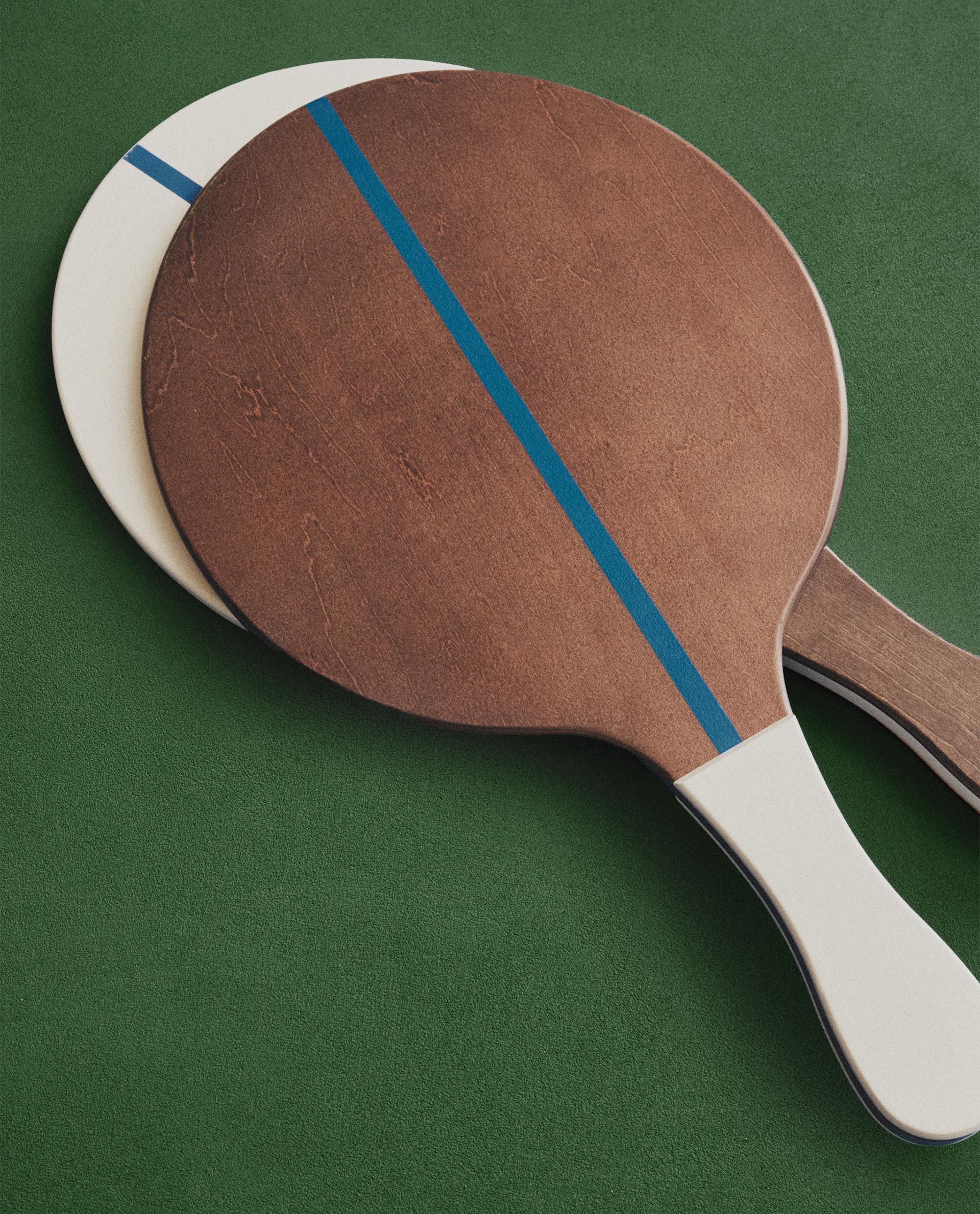 SET OF WOODEN RACKETS WITH CASE | Zara Home United Kingdom