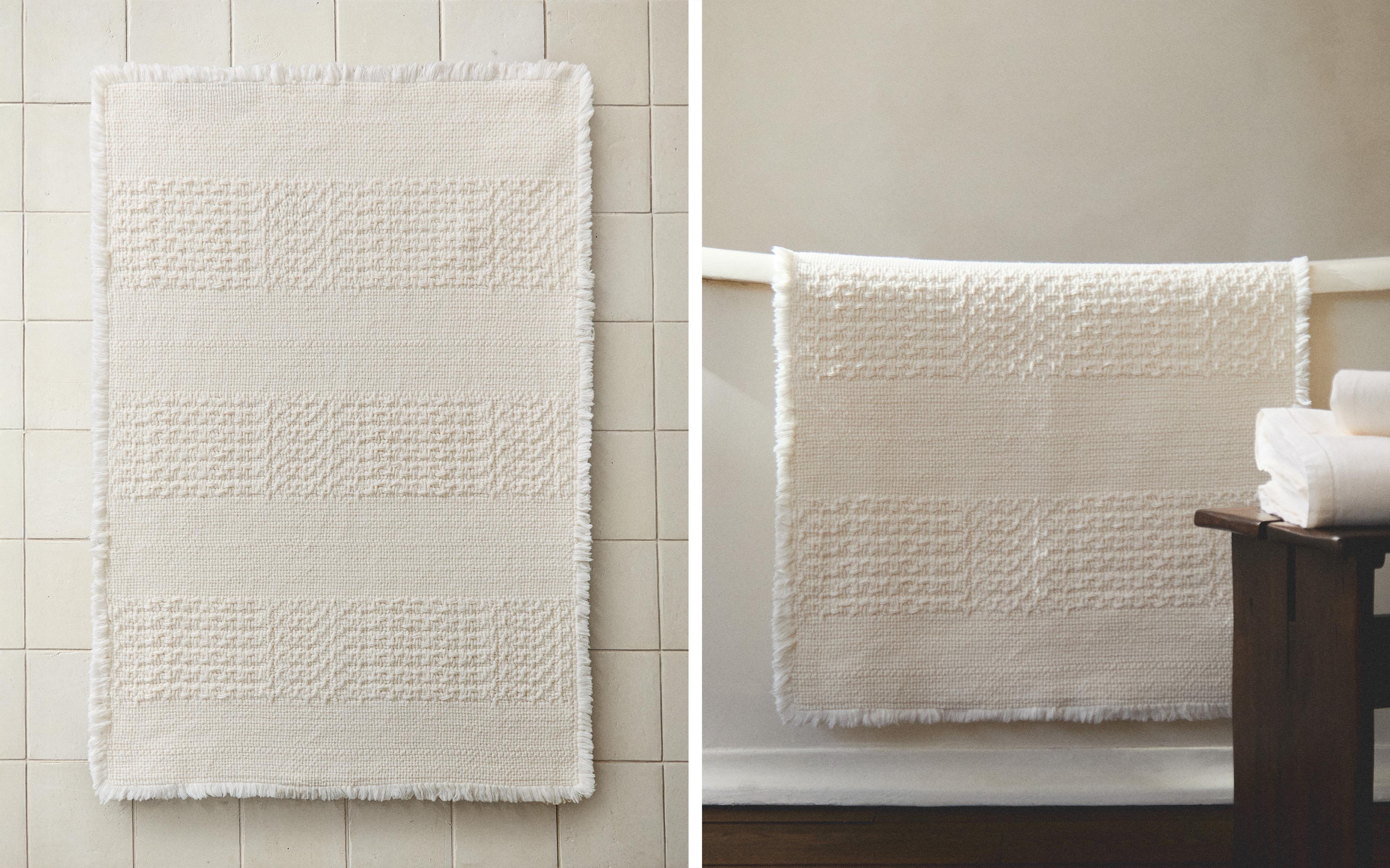 BATH MAT WITH FRAYED EDGES product thumbnail 11