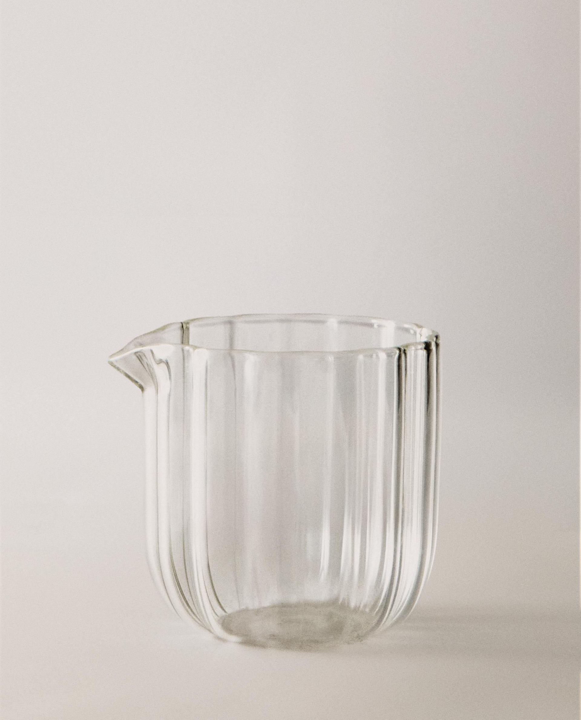BOROSILICATE GLASS CREAM PITCHER BOROSILICATE GLASS CREAM PITCHER