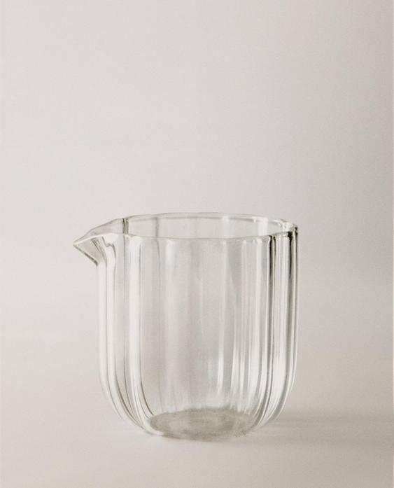 BOROSILICATE GLASS MILK JUG