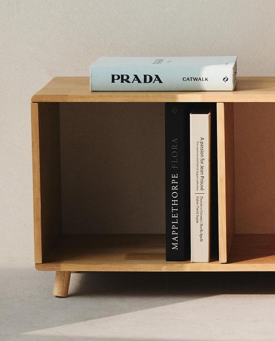 WOOD STORAGE SIDEBOARD