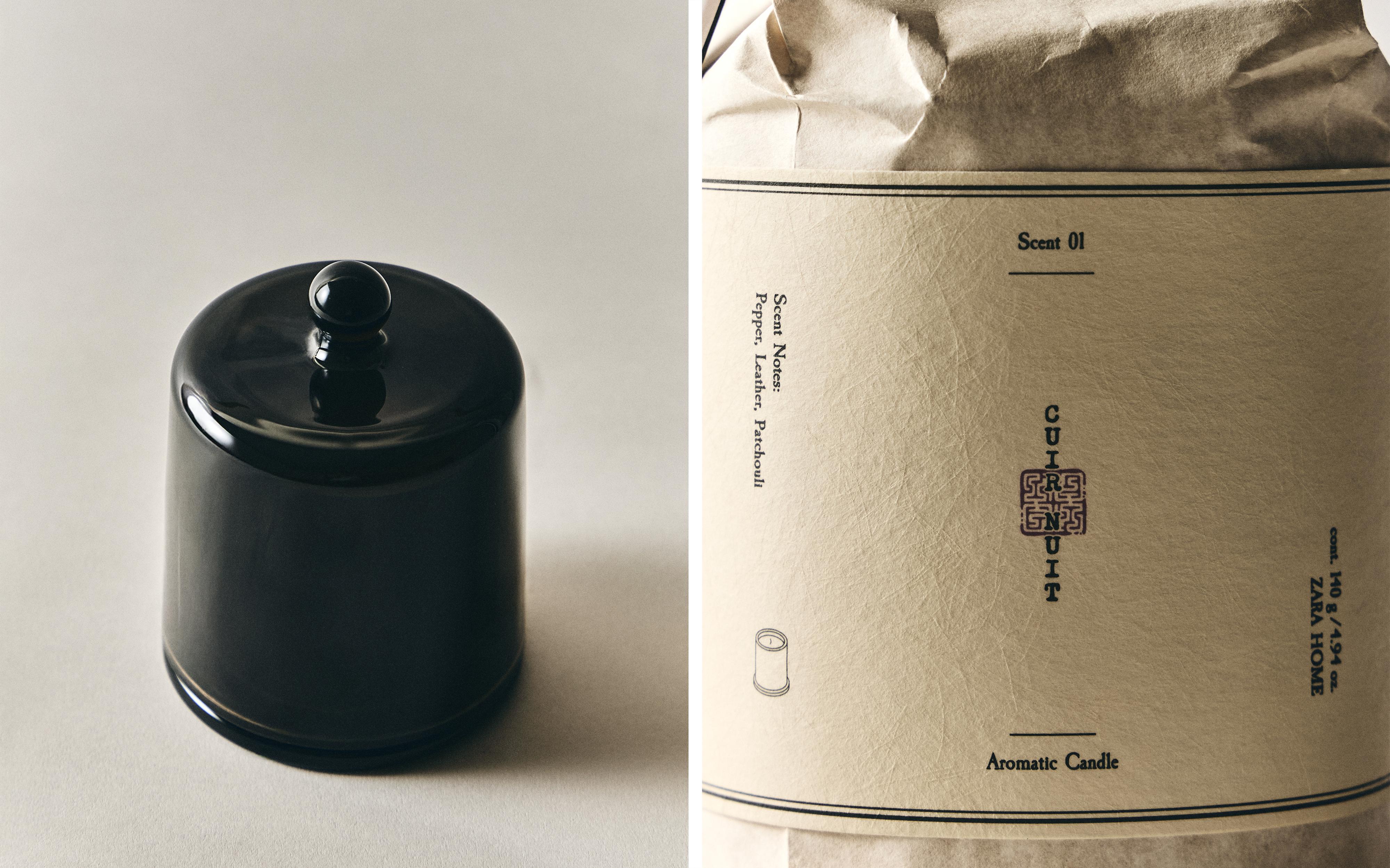 (140 G) CUIR NUIT SCENTED CANDLE product thumbnail 11