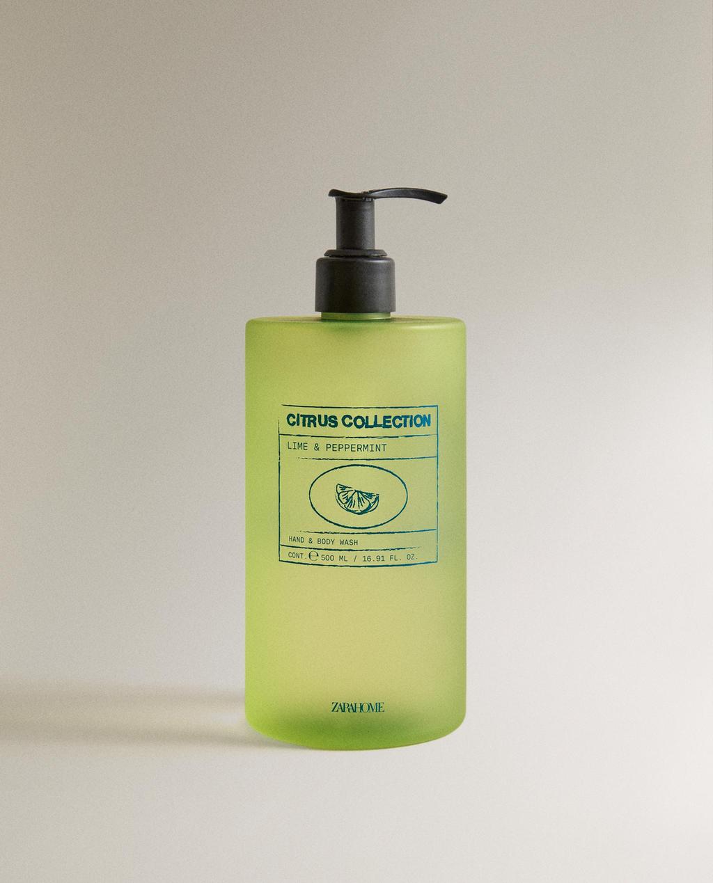 LIME & PEPPERMINT LIQUID HAND AND BODY SOAP (500 ML)