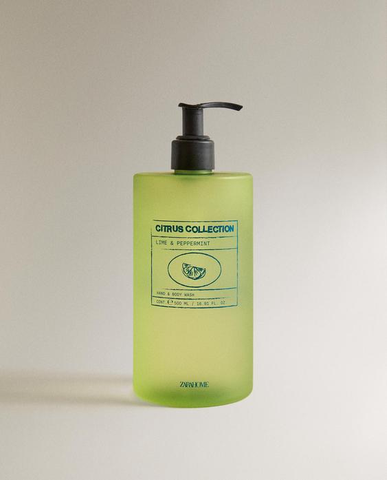 (500 ML) LIME & PEPPERMINT LIQUID SOAP