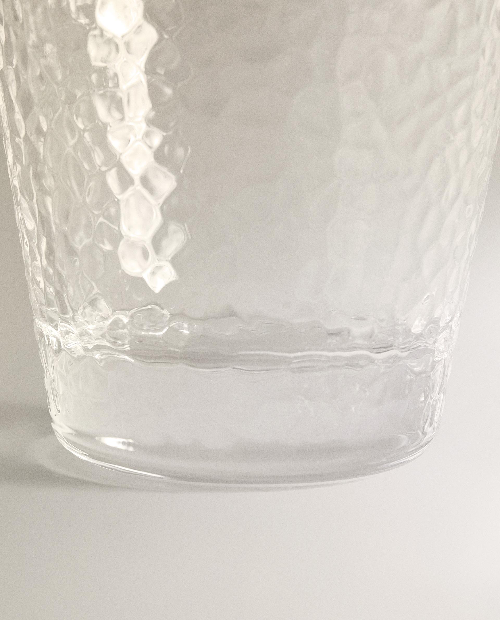 VASO VIDRIO RELIEVE