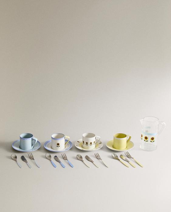 SET JUGUETE INFANTIL VAJILLA METAL SET JUGUETE INFANTIL VAJILLA METAL