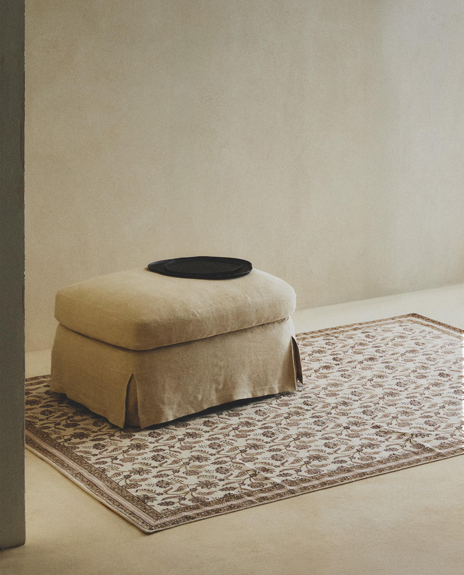 フローラルプリント ラグ | Zara Home 日本/Japan