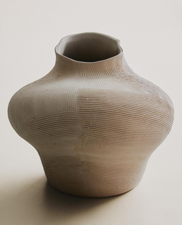 IRREGULAR CERAMIC VASE IRREGULAR CERAMIC VASE